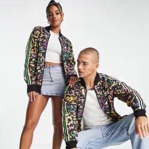 Adidas x Kris Andrew Small Black "Love Unites" Superstar Track Jacket (Size M)